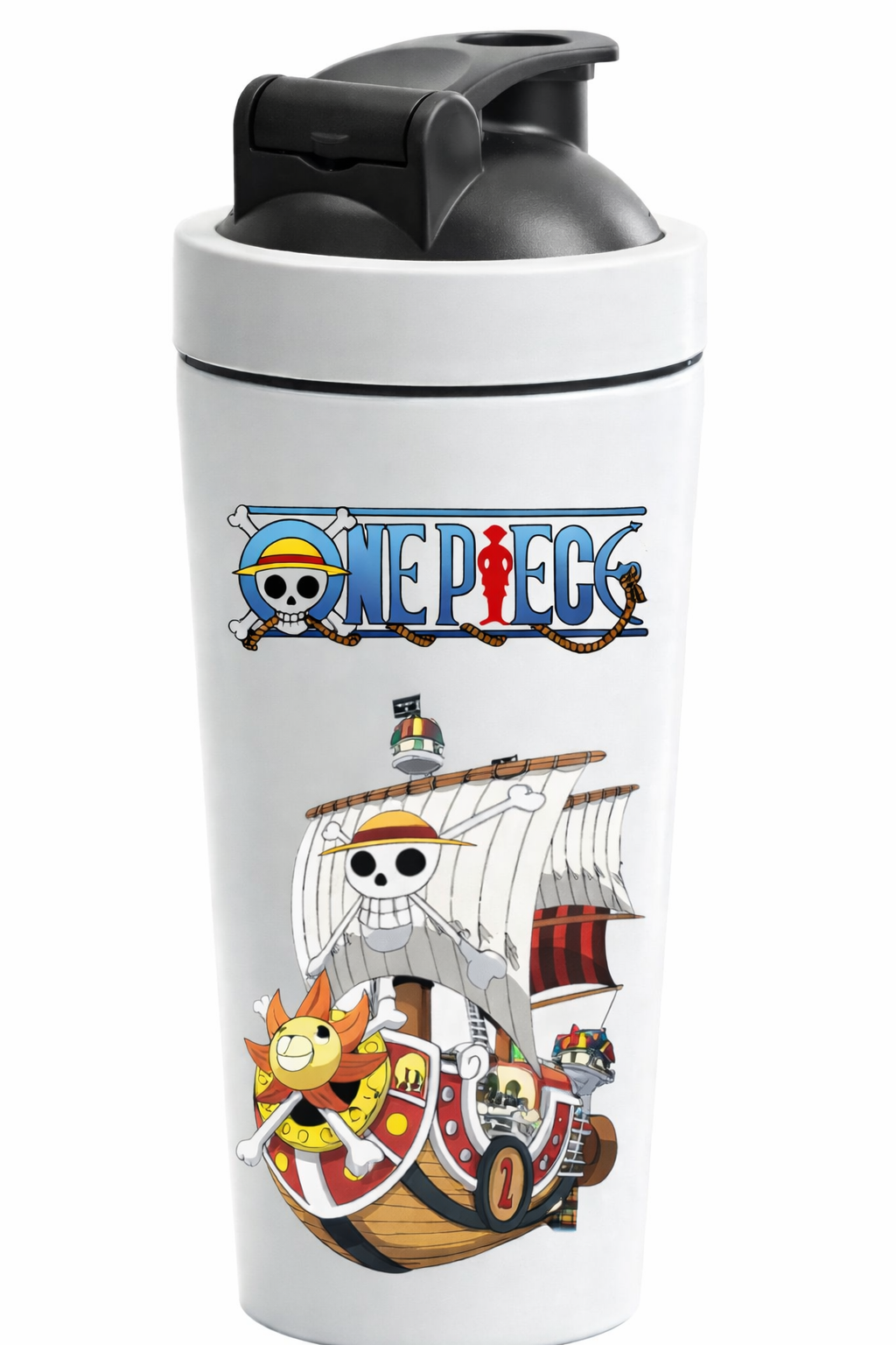 One Piece Thousand Sunny Stainless Steel Shaker Bottle