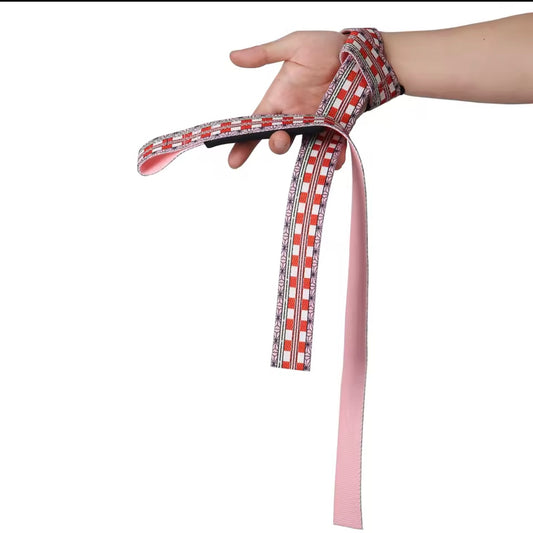 Nezuko-Inspired Lifting Straps