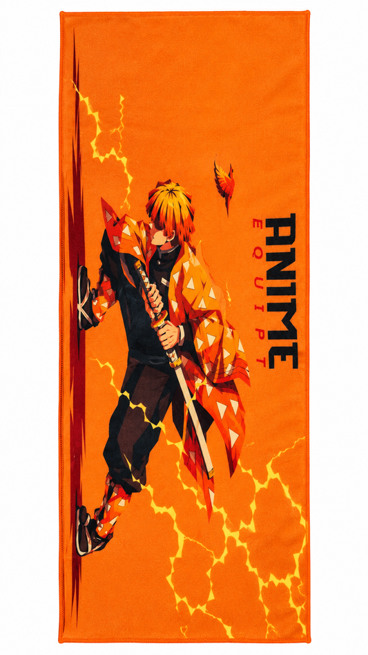 Zenitsu Anime Gym Towel